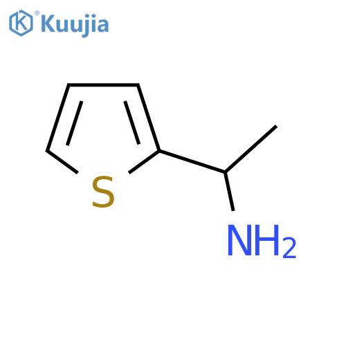 1-(thiophen-2-yl)ethan-1-amine structure