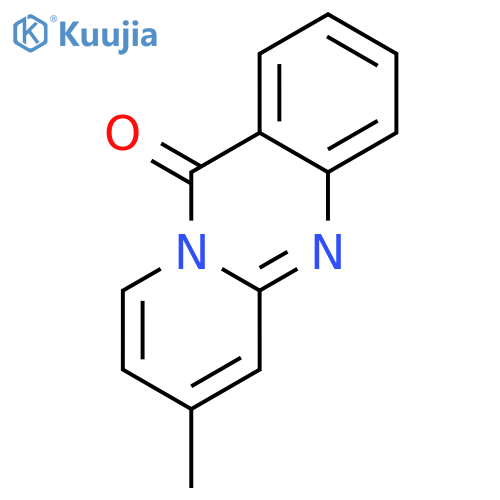 11H-Pyrido[2,1-b]quinazolin-11-one, 7-methyl- structure