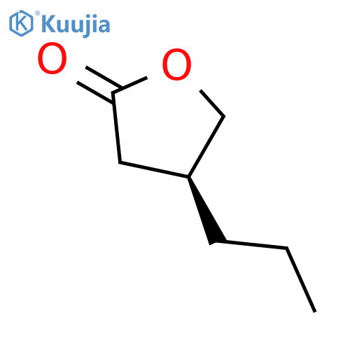 (4S)-Dihydro-4-propyl-2(3H)-furanone structure