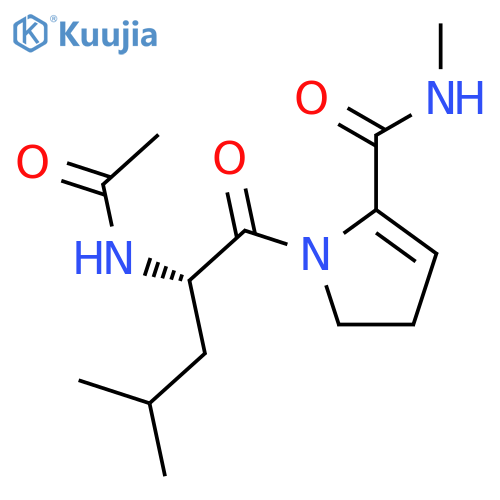 L-PROLINAMIDE, N-ACETYL-2,3-DIDEHYDROLEUCYL-N-METHYL- structure