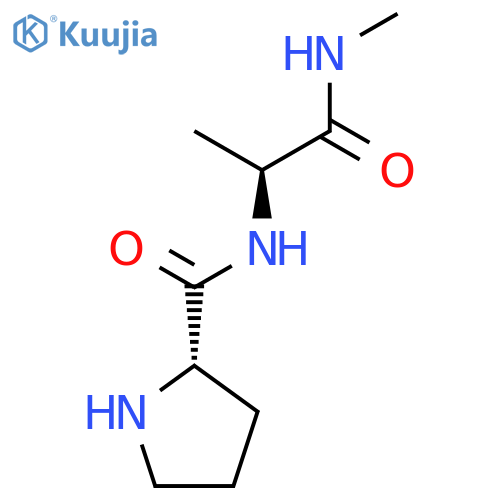 L-ALANINAMIDE, L-PROLYL-N-METHYL- structure