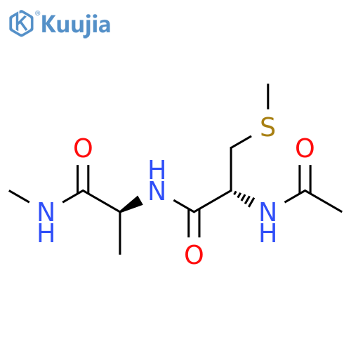 L-Alaninamide, N-acetyl-S-methyl-L-cysteinyl-N-methyl- structure
