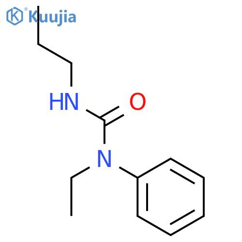 UREA, N-ETHYL-N-PHENYL-N'-PROPYL- structure