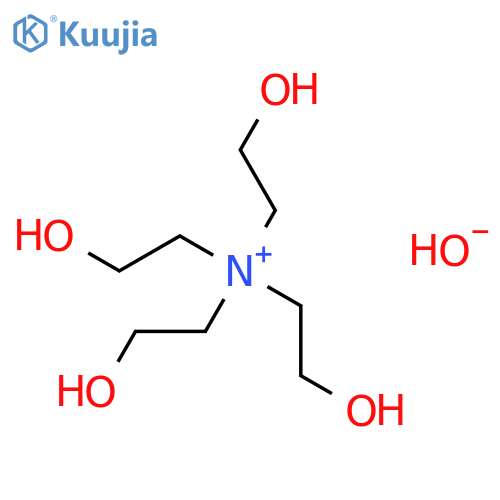 Ethanaminium,2-hydroxy-N,N,N-tris(2-hydroxyethyl)-, hydroxide (1:1) structure