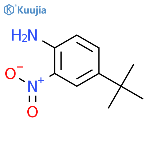 4-Tert-Butyl-2-nitroaniline structure