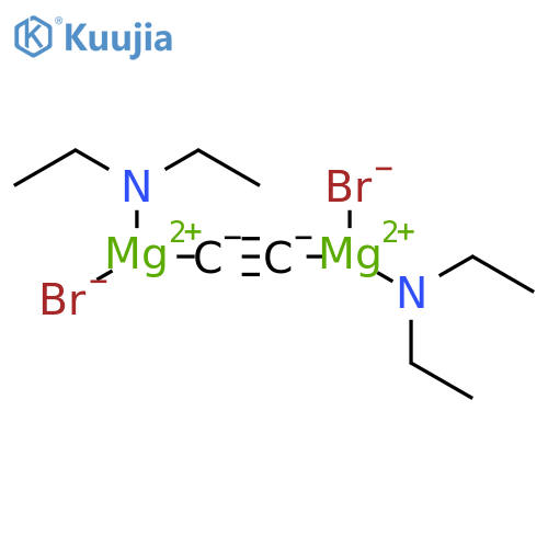 Magnesium, dibromobis(N-ethylethanamine)-m-1,2-ethynediyldi- structure