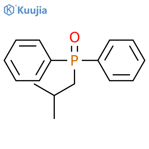 (2-methylpropyl)(diphenyl)phosphane oxide structure