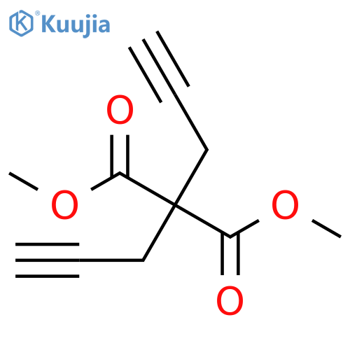 2,2-Di-(prop-2-ynyl)-malonic acid dimethyl ester structure