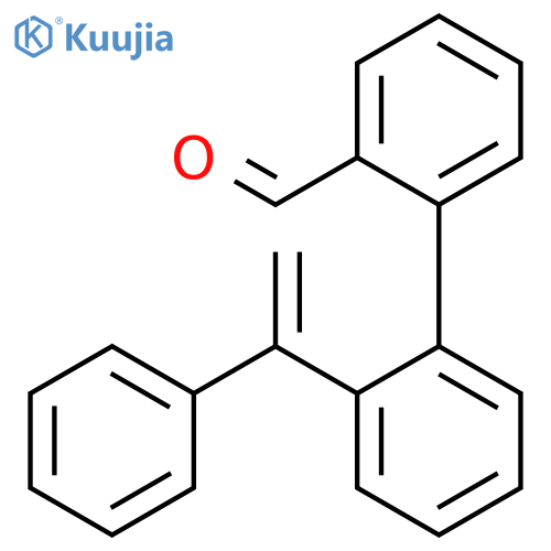[1,1'-BIPHENYL]-2-CARBOXALDEHYDE, 2'-(1-PHENYLETHENYL)- structure