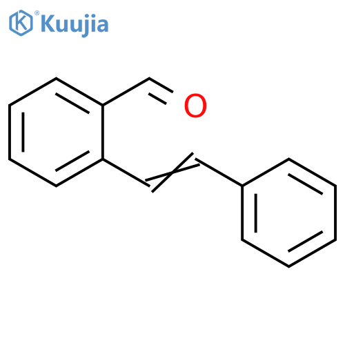 Benzaldehyde, 2-(2-phenylethenyl)- structure