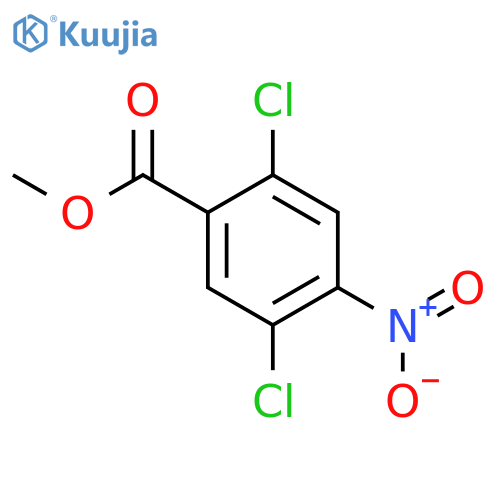 methyl 2,5-dichloro-4-nitrobenzoate structure