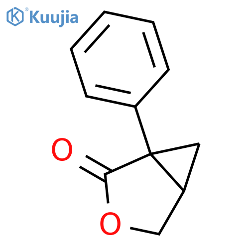1-Phenyl-3-oxabicyclo3.1.0hexan-2-one structure