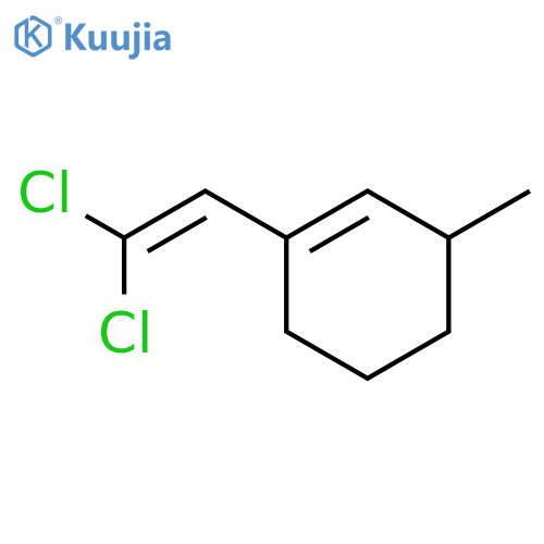 CYCLOHEXENE, 1-(2,2-DICHLOROETHENYL)-3-METHYL- structure