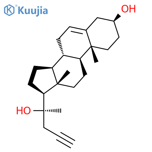Chol-5-en-23-yne-3,20-diol, (3b,20R)- structure