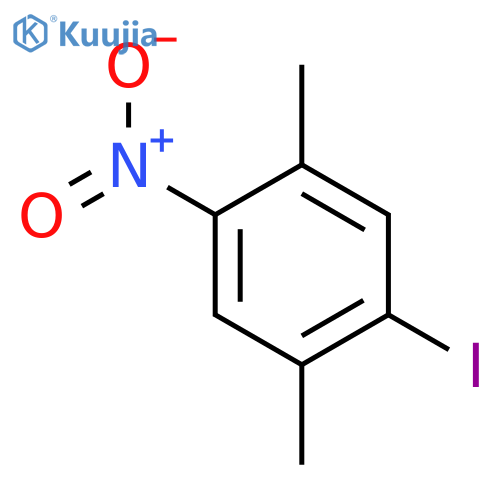 1-iodo-2,5-dimethyl-4-nitrobenzene structure