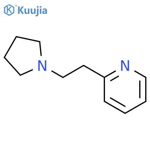 2-(2-Pyrrolidinoethyl)pyridine structure