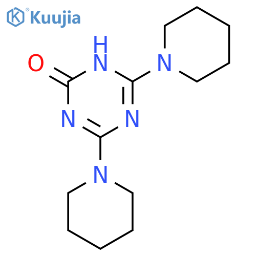 1,3,5-TRIAZIN-2(1H)-ONE, 4,6-DI-1-PIPERIDINYL- structure