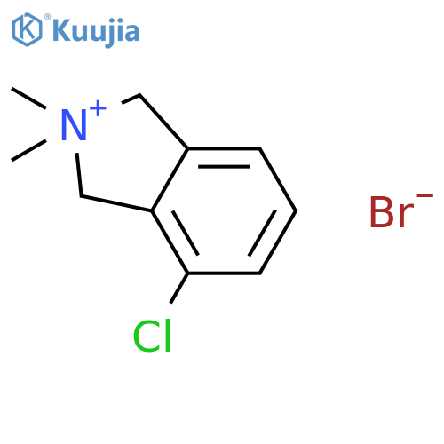 1H-ISOINDOLIUM, 4-CHLORO-2,3-DIHYDRO-2,2-DIMETHYL-, BROMIDE structure