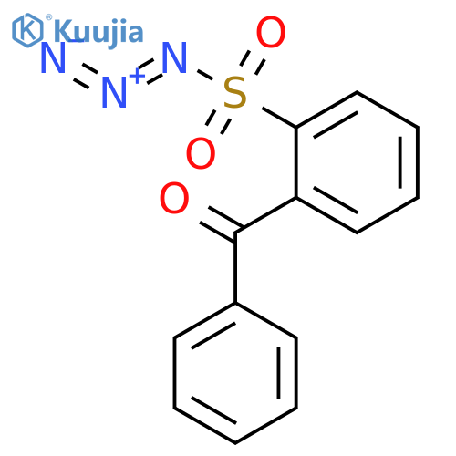 Benzenesulfonyl azide, 2-benzoyl- structure