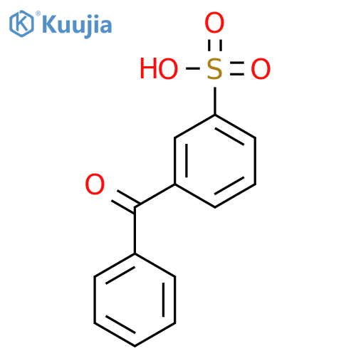 3-benzoylbenzenesulfonic Acid structure