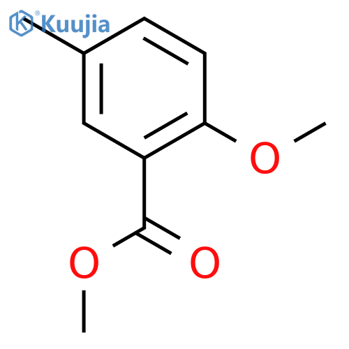 methyl 2-methoxy-5-methylbenzoate structure