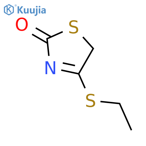 2(5H)-THIAZOLONE, 4-(ETHYLTHIO)- structure