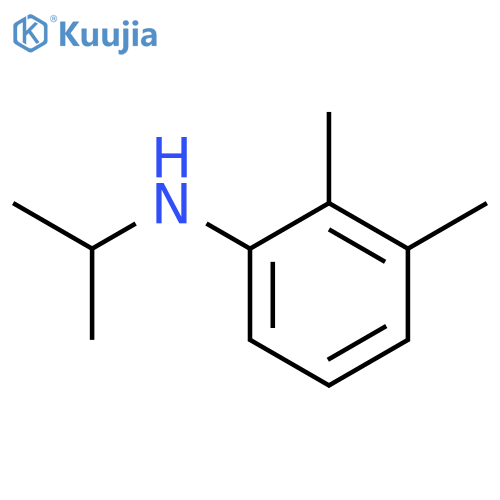 2,3-dimethyl-N-(propan-2-yl)aniline structure