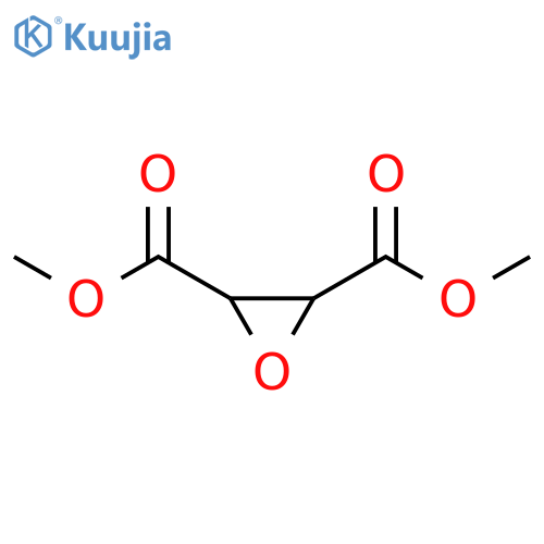 2,3-Oxiranedicarboxylic acid, dimethyl ester structure