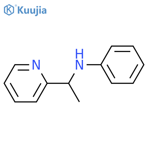 N-1-(pyridin-2-yl)ethylaniline structure