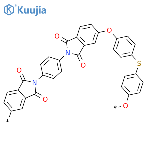 POLY[(1,3-DIHYDRO-1,3-DIOXO-2H-ISOINDOLE-5,2-DIYL)-1,4-PHENYLENE(1,3-DIHYDRO-1,3-DIOXO-2H-ISOINDOLE-2,5-DIYL)OXY-1,4-PHENYLENETHIO-1,4-PHENYLENEOXY] structure