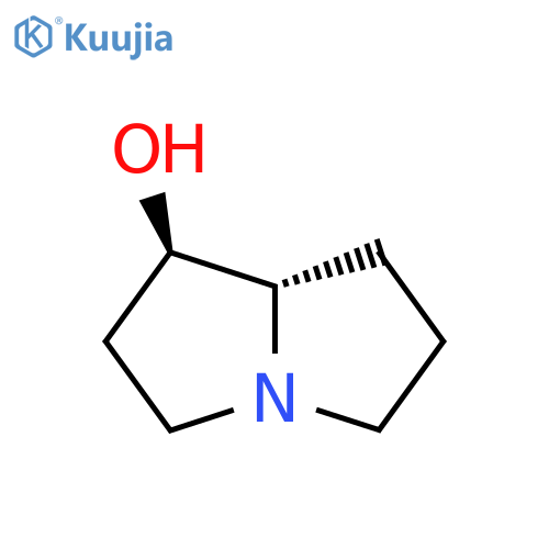 (1R,8S)-2,3,5,6,7,8-hexahydro-1H-pyrrolizin-1-ol structure