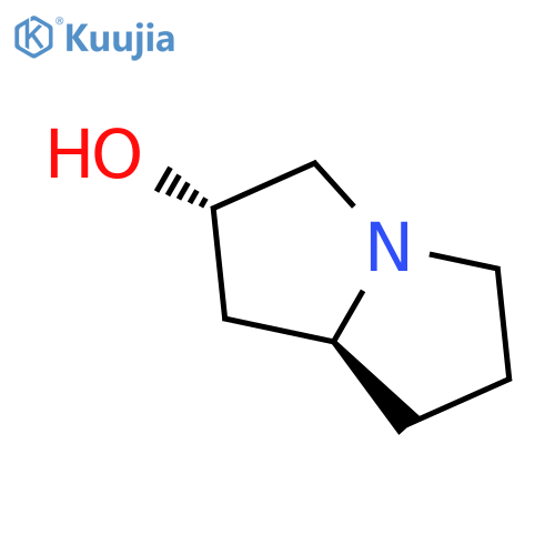 1H-PYRROLIZIN-2-OL, HEXAHYDRO-, (2S-CIS)- structure