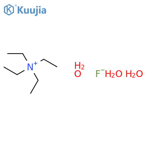 Tetraethylazanium Fluoride Trihydrate structure