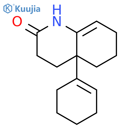 2(1H)-Quinolinone, 4a-(1-cyclohexen-1-yl)-3,4,4a,5,6,7-hexahydro- structure