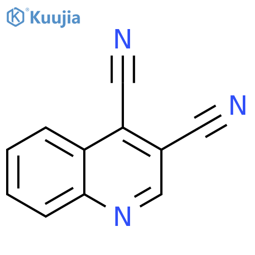 3,4-Quinolinedicarbonitrile structure