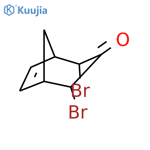 Bicyclo[3.2.1]oct-6-en-3-one, 2,4-dibromo- structure