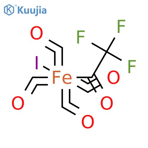 IRON, TETRACARBONYLIODO(TRIFLUOROACETYL)- structure