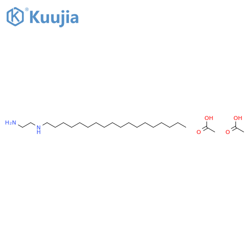 1,2-ETHANEDIAMINE, N-OCTADECYL-, DIACETATE structure