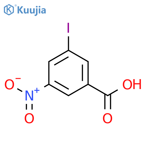 3-iodo-5-nitro-benzoic acid structure