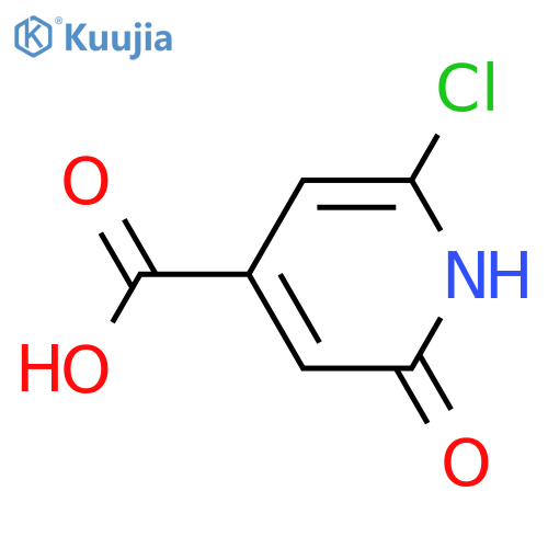 6-Chloro-2-oxo-1,2-dihydropyridine-4-carboxylic acid structure