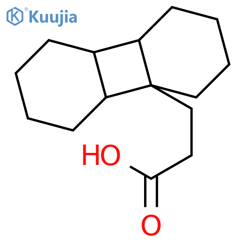 4a(2H)-Biphenylenepropanoic acid, decahydro- structure