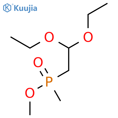 Phosphinic acid, (2,2-diethoxyethyl)methyl-, methyl ester structure