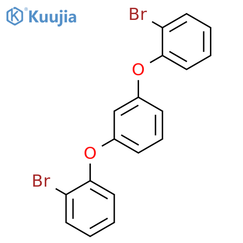 BENZENE, 1,3-BIS(BROMOPHENOXY)- structure