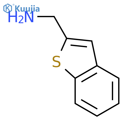 benzobthiophen-2-ylmethanamine structure