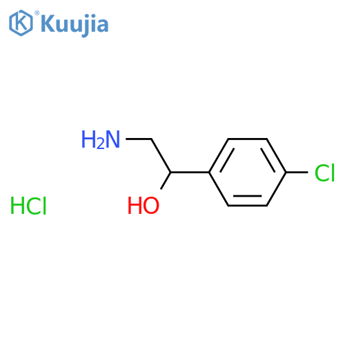 2-Hydroxy-2-(4-chlorophenyl)ethylamine Hydrochloride structure