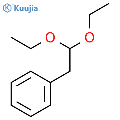 (2,2-diethoxyethyl)benzene structure