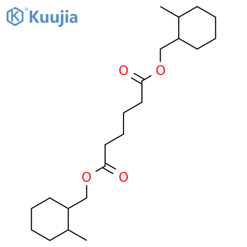 Hexanedioic acid, bis[(2-methylcyclohexyl)methyl] ester structure