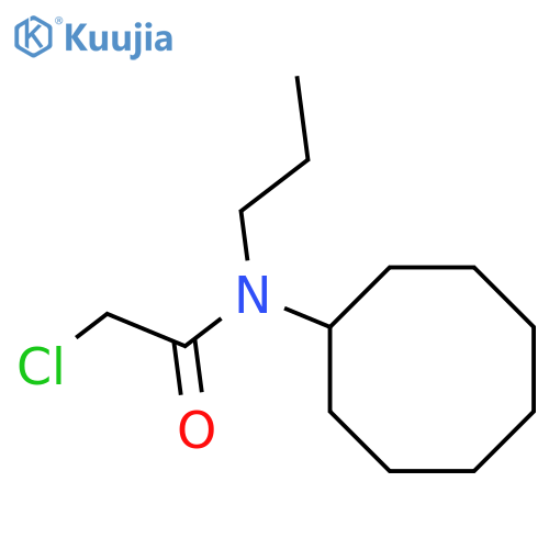 ACETAMIDE, 2-CHLORO-N-CYCLOOCTYL-N-PROPYL- structure