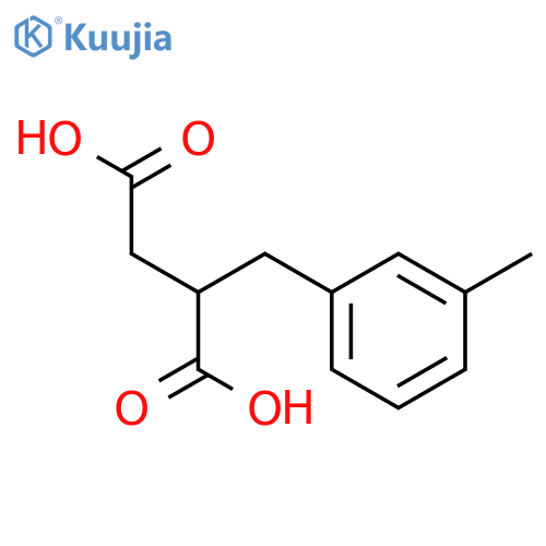 3-Methylbenzylsuccinic Acid structure