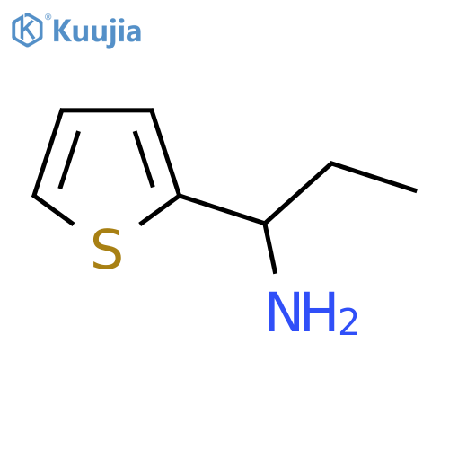 1-(Thiophen-2-yl)propan-1-amine structure